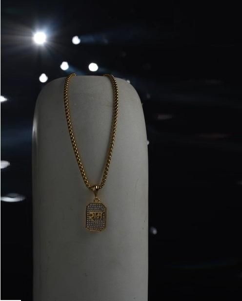 Shree Ram Pendant with Chain - Noxkart