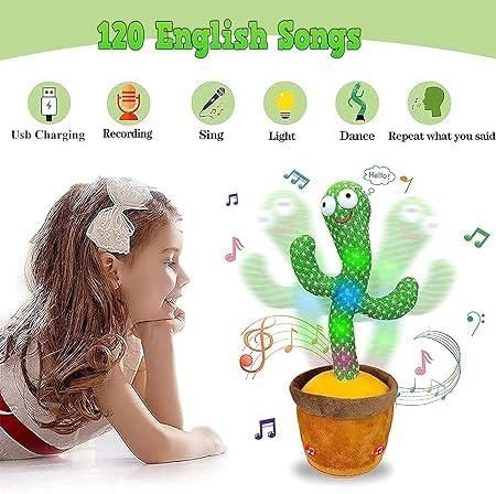 LED Musical Dancing & Mimicry Cactus Toy - Noxkart