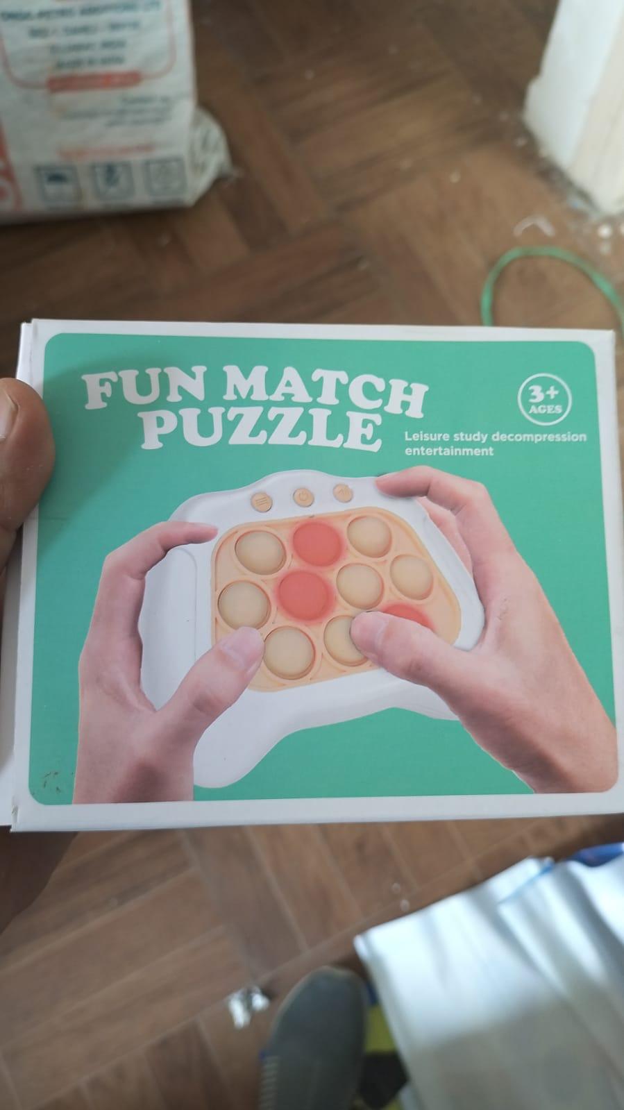 Bubble Pop Fidget Toy, Electronic Quick Push Game Console - Noxkart