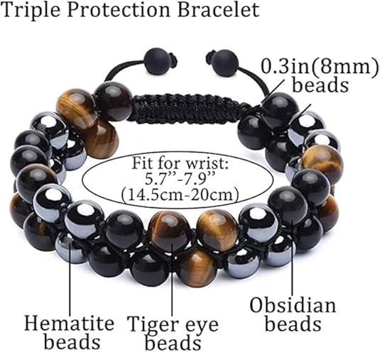 Double Layer Triple Protection Bracelet - Noxkart