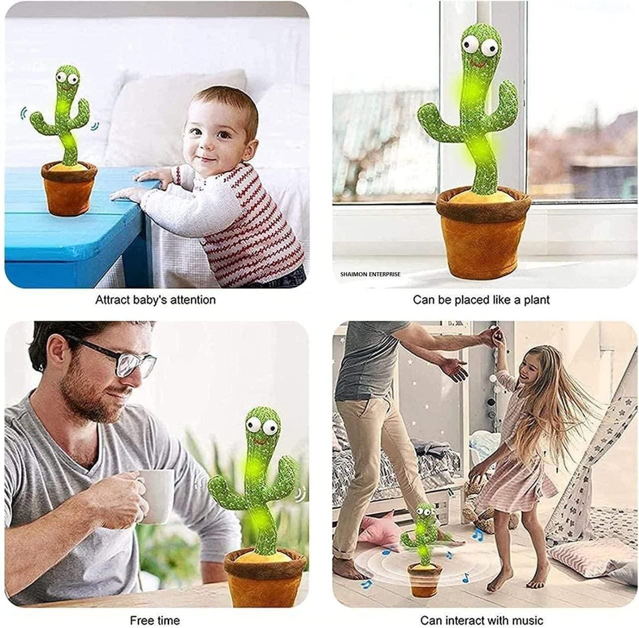 LED Musical Dancing & Mimicry Cactus Toy - Noxkart